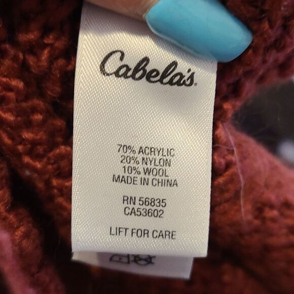 Cabelas womens cable knit sweater size small‎ - Picture 4 of 4